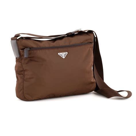 prada nylon crossbody bag brown|prada nylon crossbody bag vintage.